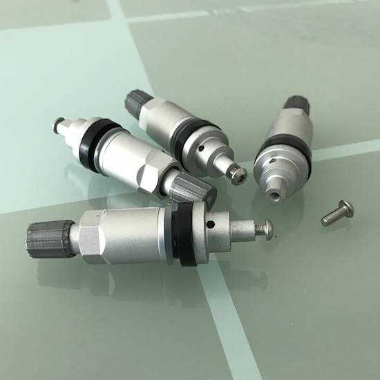 Комплект клапанов TPMS датчиков 4 шт