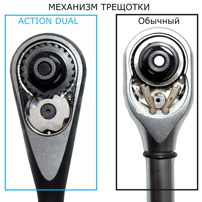 Трещотка реверсивная 1/2" 24 зуба