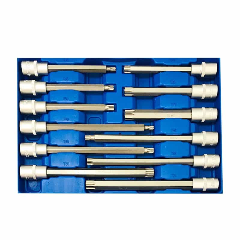Набор коротких и длинных головок TORX 32 пр.