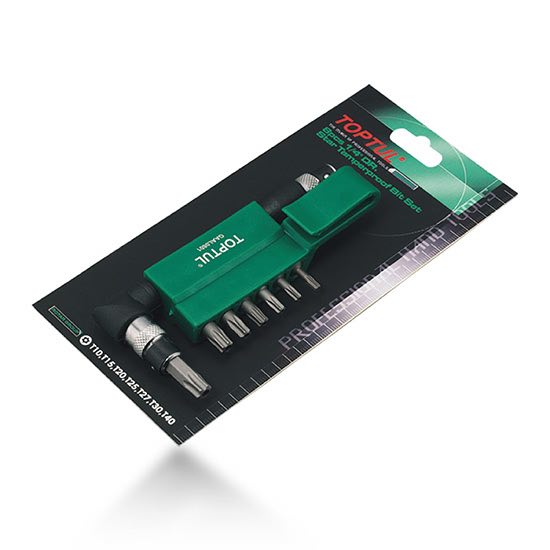 Биты TORX T10-T40 с отверстием в наборе с воротком