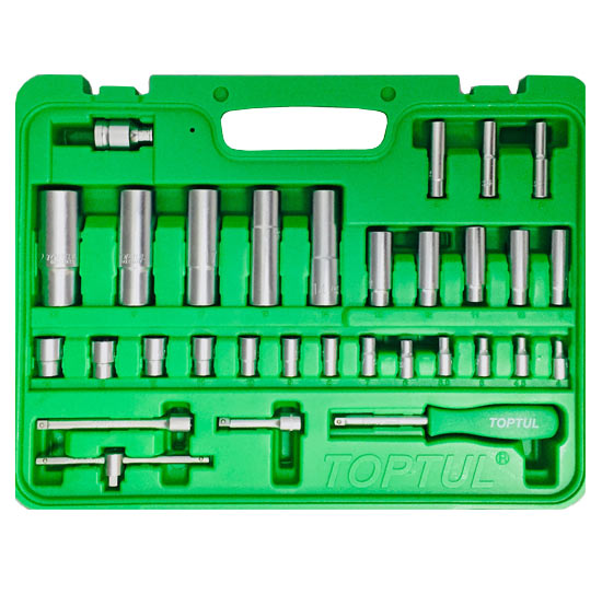 Набор инструмента 108 пр. 1/4" и 1/2" TOPTUL