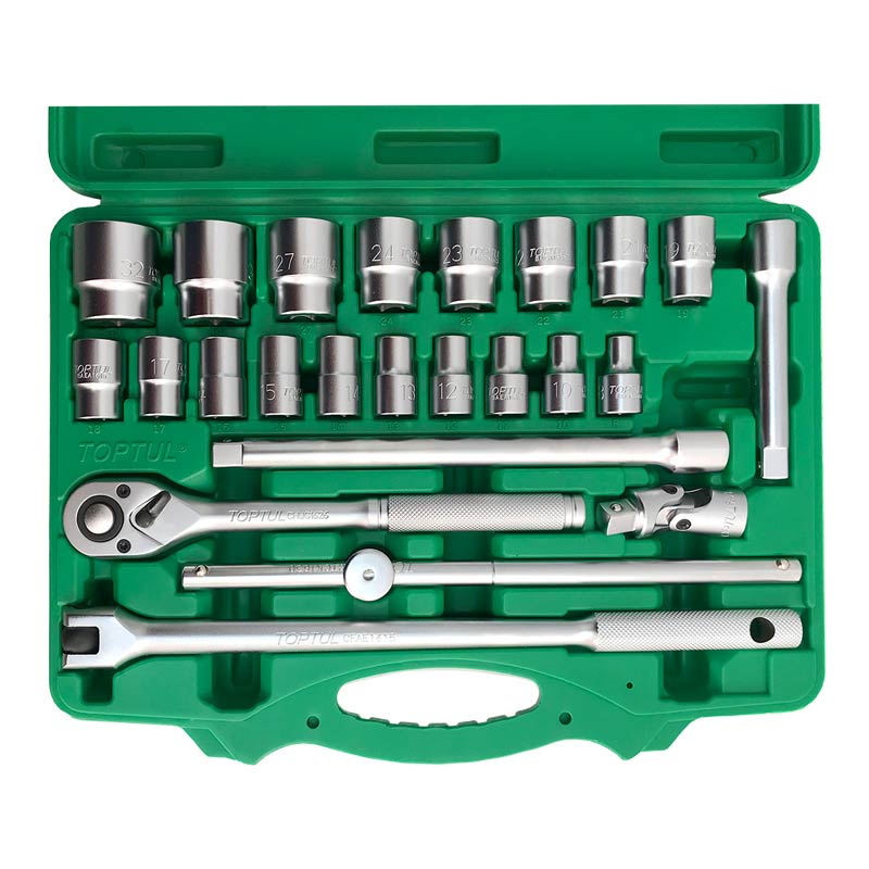 Набор инструмента 1/2" TOPTUL 24 пр.