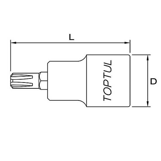 Головка 1/2" RIBE M5-M16